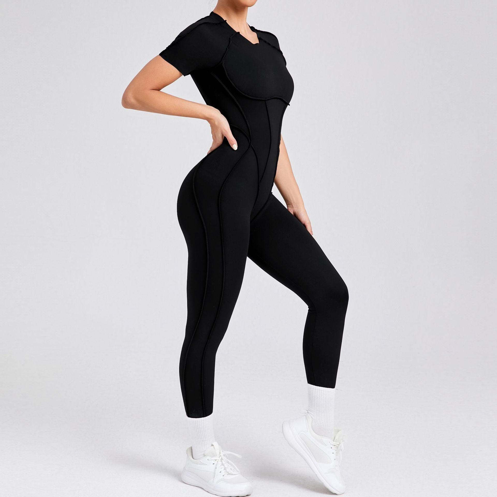 Long Jumpsuit - Black