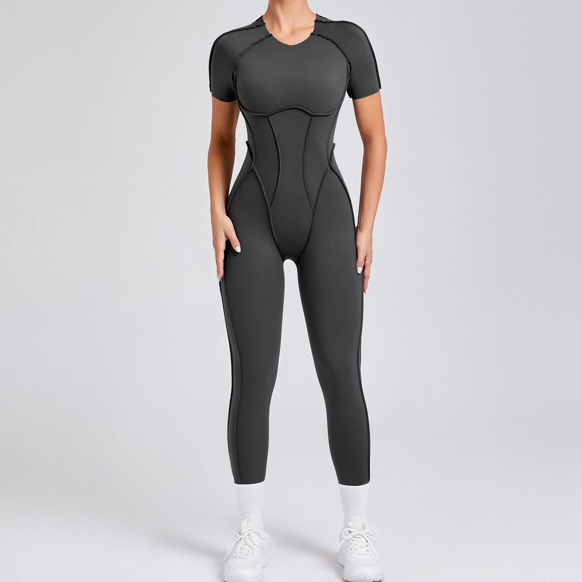 Long Jumpsuit - Dark Grey