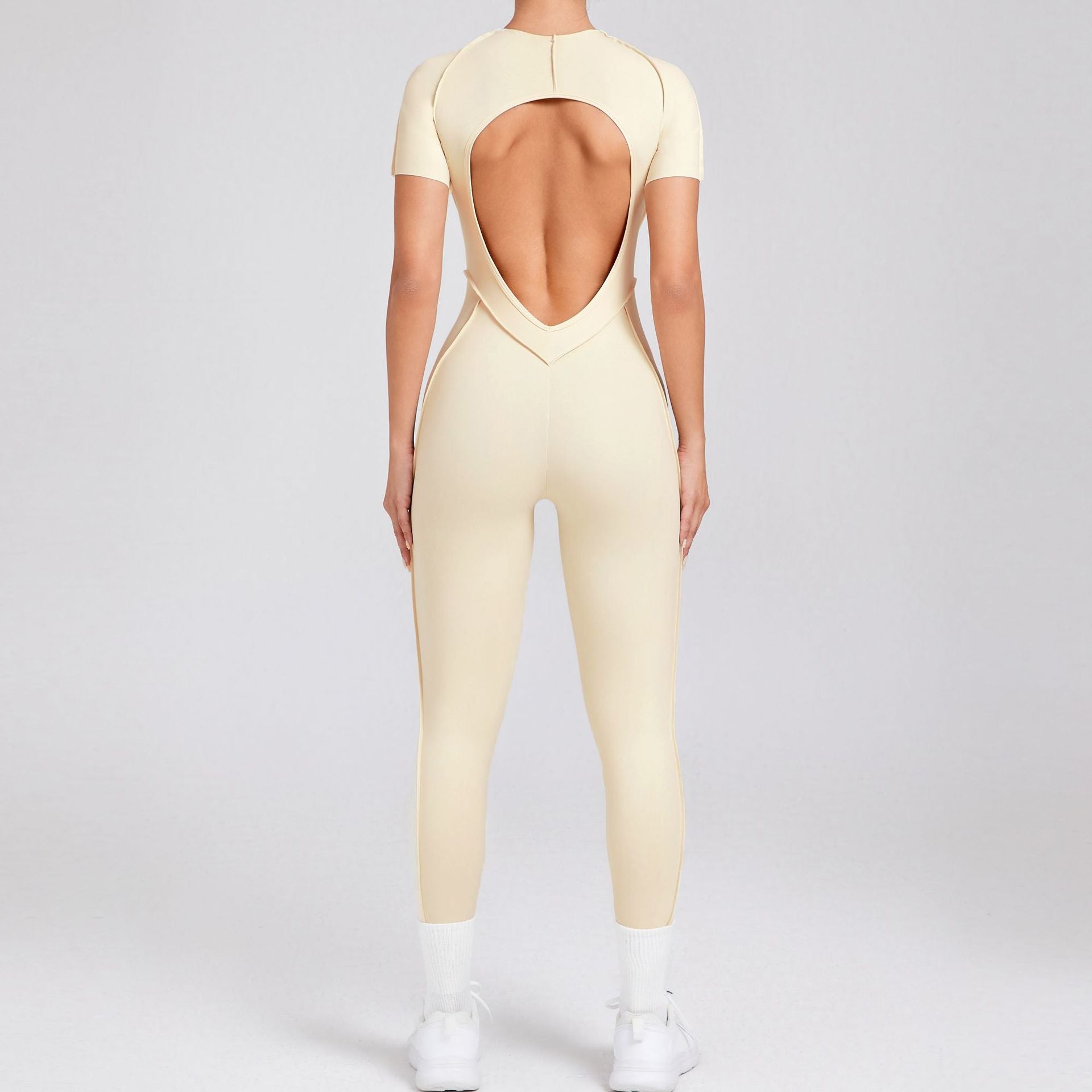 Long Jumpsuit - Nude
